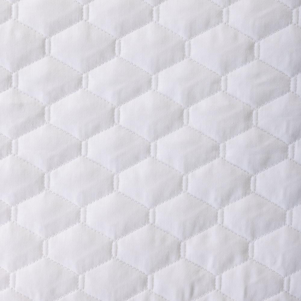 Mist Whisper Soft Premium Cotton Quilt White-Quilts & Comforters