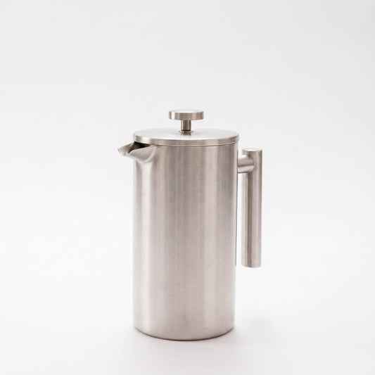 Moretti Café Coffee and Tea Plunger Stainless Steel Silver-Coffee