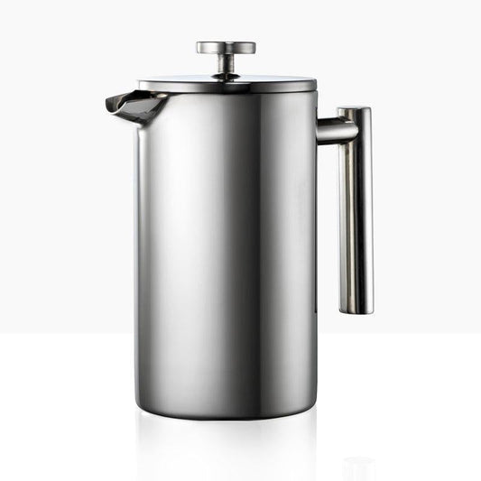 Moretti CafÃ© Coffee Plunger - Stainless Steel