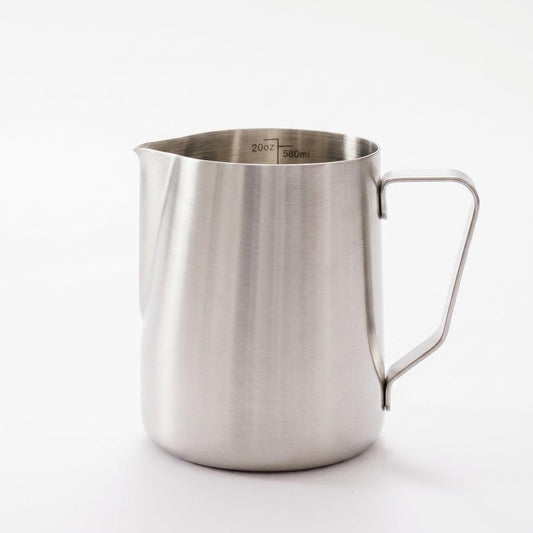 Moretti Café Milk Jug Stainless Steel Silver-Coffee