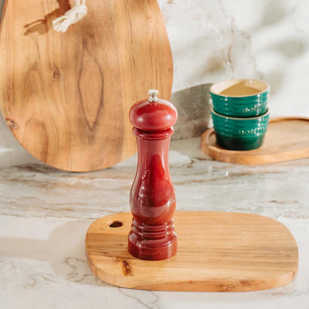 Moretti Casa Salt or Pepper Grinder Merlot-