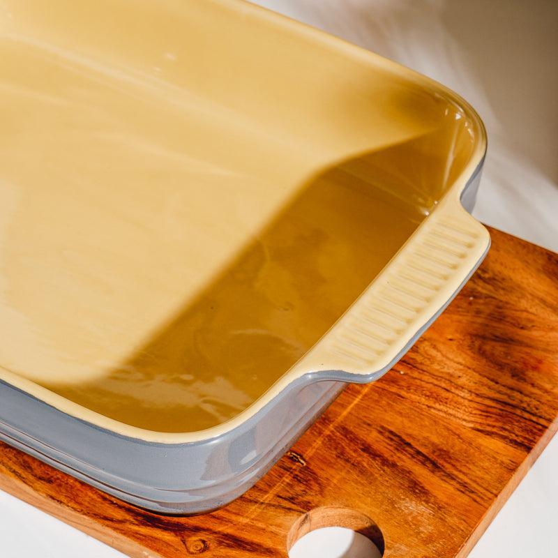 Moretti Casa Stoneware Lasagne Dish Slate-Dish