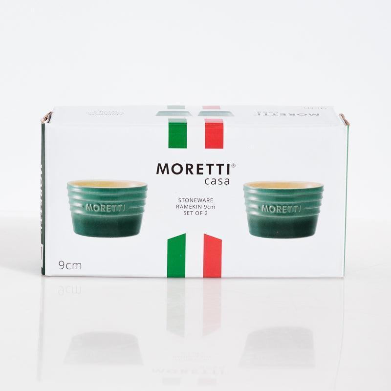 Moretti Casa Stoneware Ramekin Set of 2 Moss-Ramekin