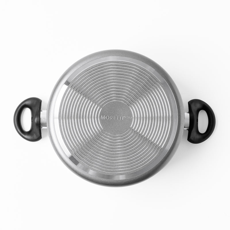 Moretti Chef - Casserole With Lid Stainless Steel-Casserole
