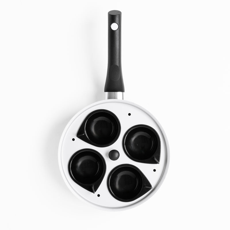 Moretti Chef - Egg Poacher With Lid Stainless Steel-Egg Poacher