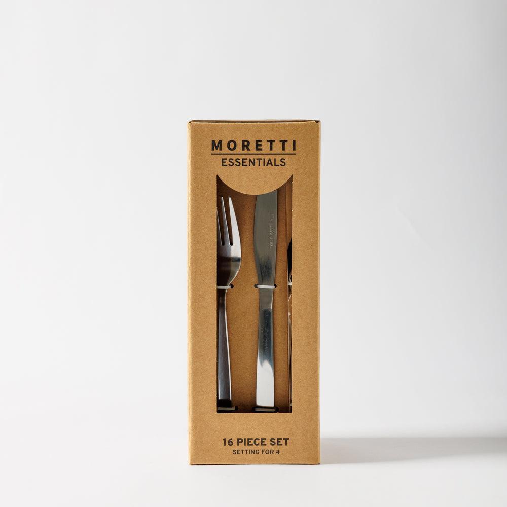 Moretti Essentials Cutlery Set 16 Piece-Cutlery Sets