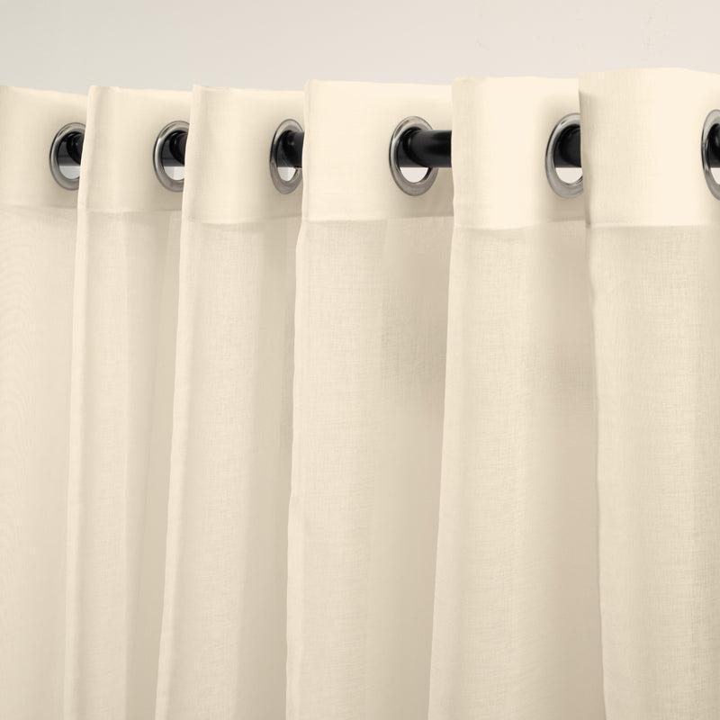 Nest Capri Eyelet Sheer Curtain - Natural