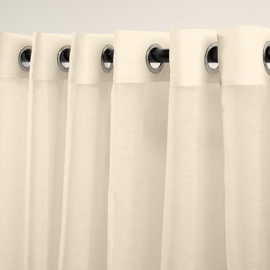 Nest Capri Eyelet Sheer Curtain - Natural