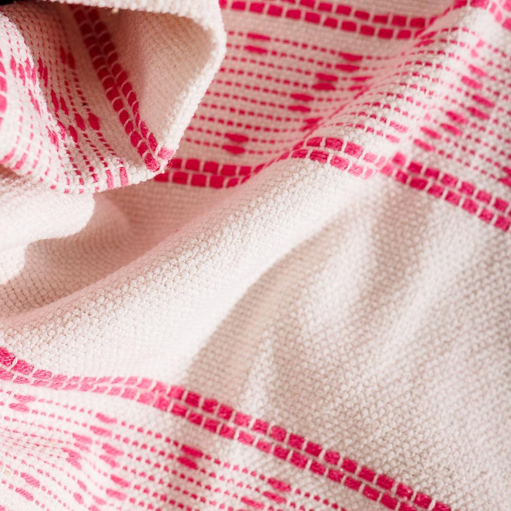 Nest Chenille Throw Blush-Throws