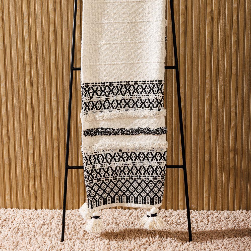 Nest Chenille Throw Graphite-Throws