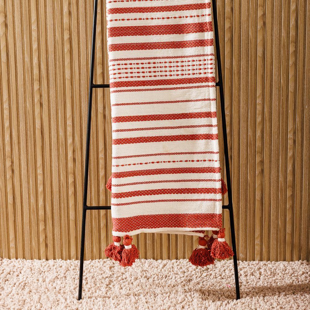 Nest Chenille Throw Rust-Throws