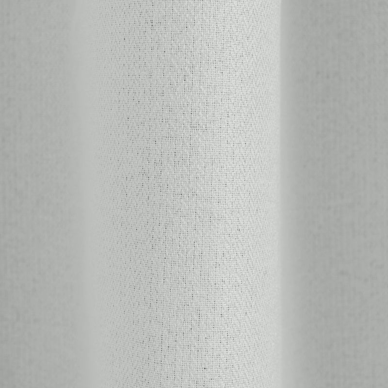 Nest Chevron Ultra Blockout Taped Unlined Curtain Ivory-Curtains