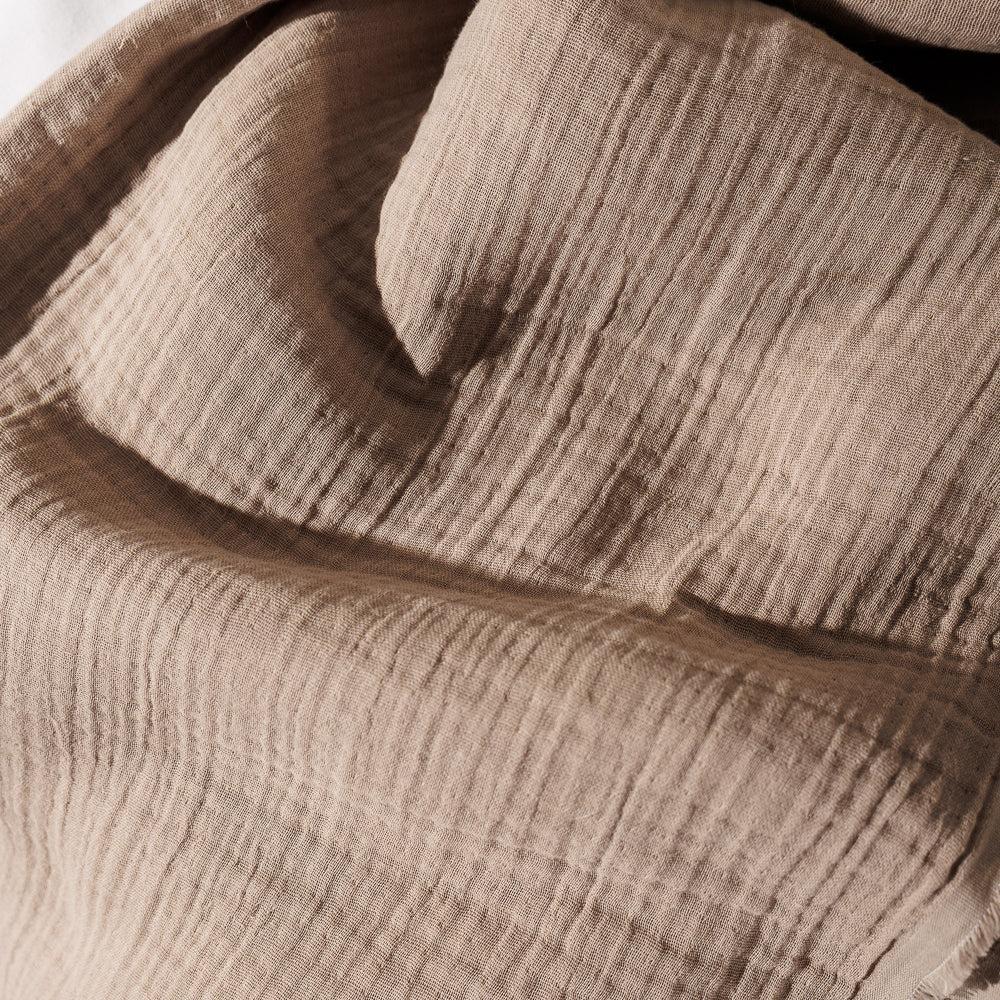 Nest Cotton Throw Mushroom-Throws