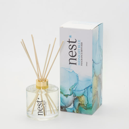 LIMITED EDITION Nest Scented Fragrance Diffuser (200ml) - Midnight Blue