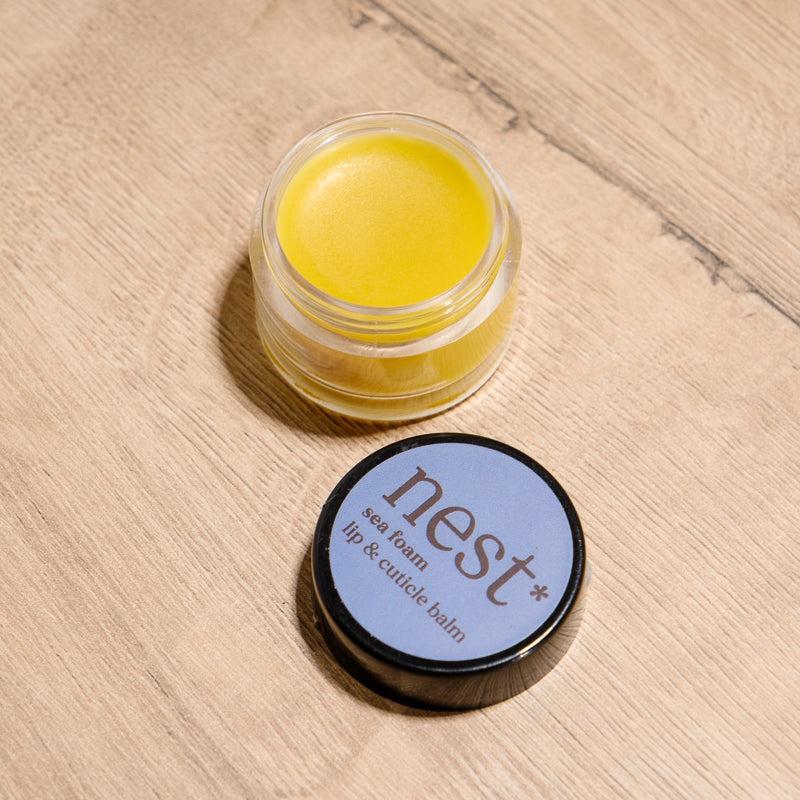 Nest Shades Sea Foam Lip & Cuticle Balm-Lip Balm