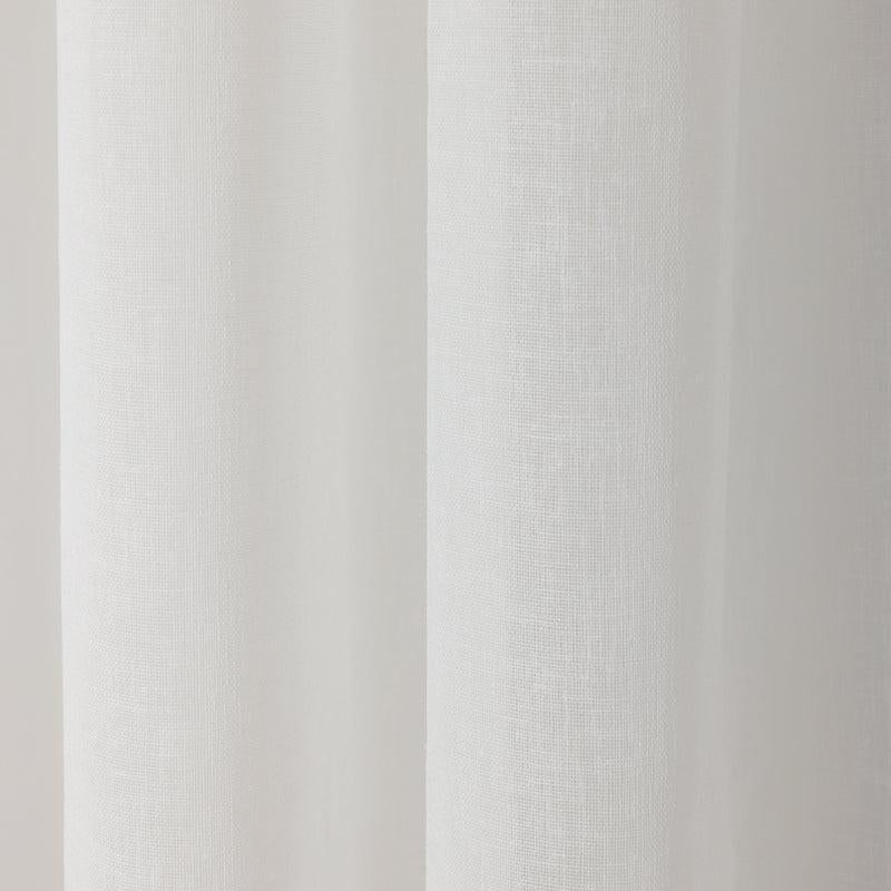 Nest Sicily Eyelet Unlined Curtain - White-CURTAINS