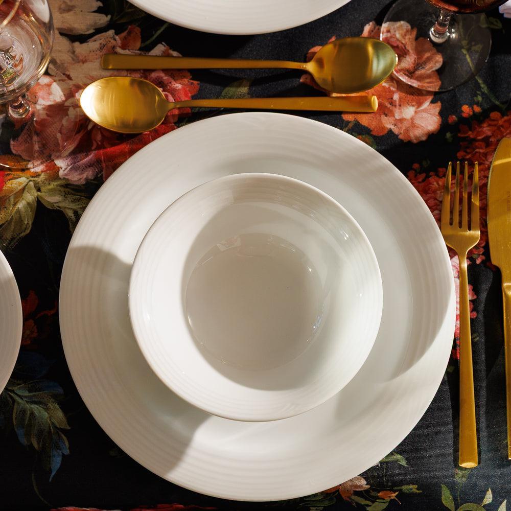 Noritake Arctic White Cereal Bowl-Bowls