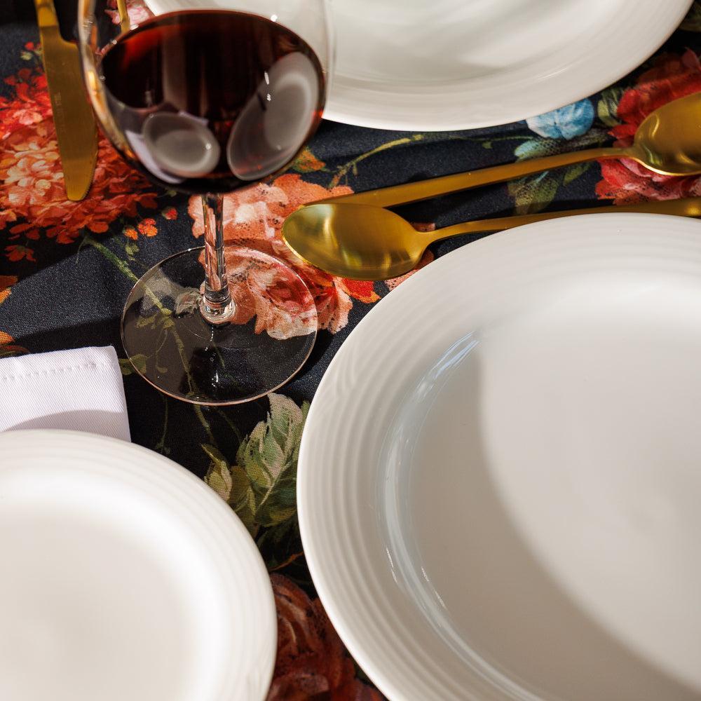 Noritake Arctic White Dinner Plate-Plates