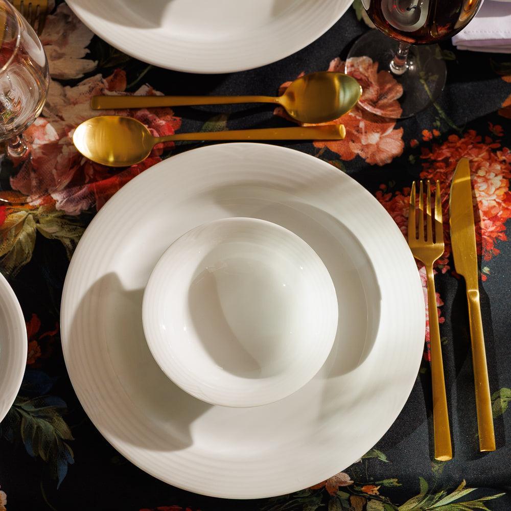 Noritake Arctic White Dinner Set 12 Piece-Dinner Sets