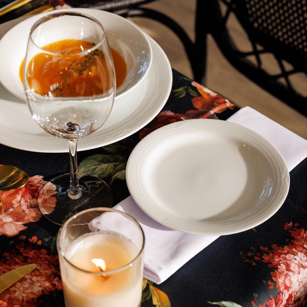 Noritake Arctic White Dinner Set 12 Piece-Dinner Sets