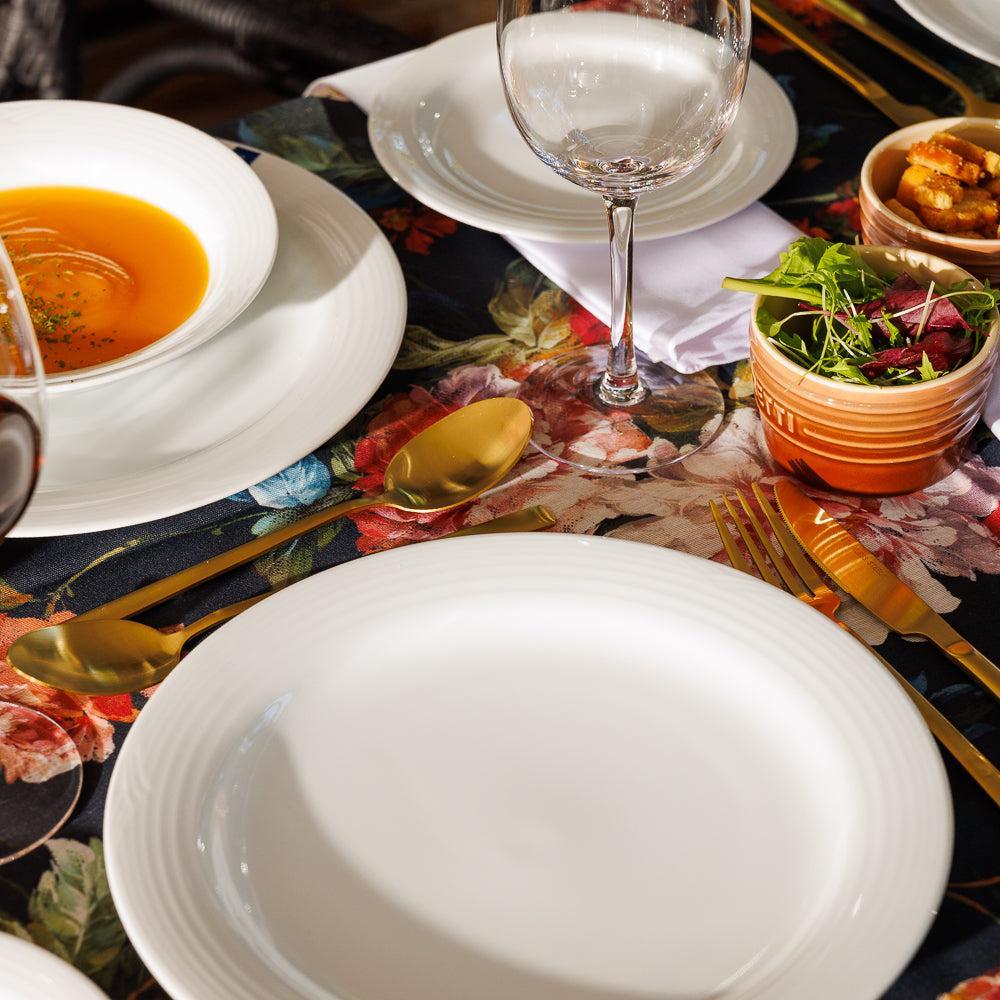 Noritake Arctic White Fish Plate-Plates