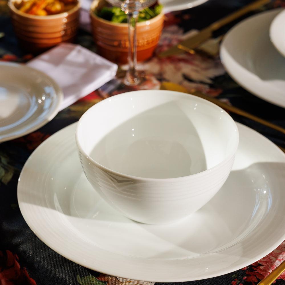 Noritake Arctic White Round Bowl-Bowls
