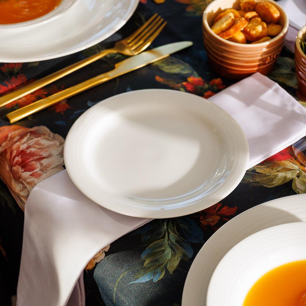 Noritake Arctic White Side Plate-Plates