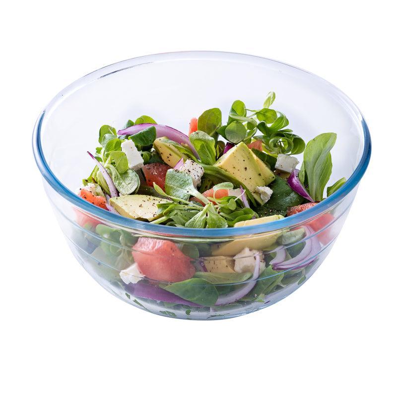 Ã”cuisineÂ® Glass Mixing Bowl Round-MIXING BOWLS