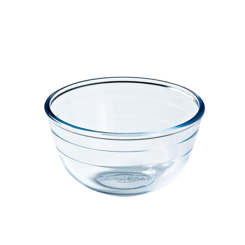 Ã”cuisineÂ® Glass Mixing Bowl Round-MIXING BOWLS