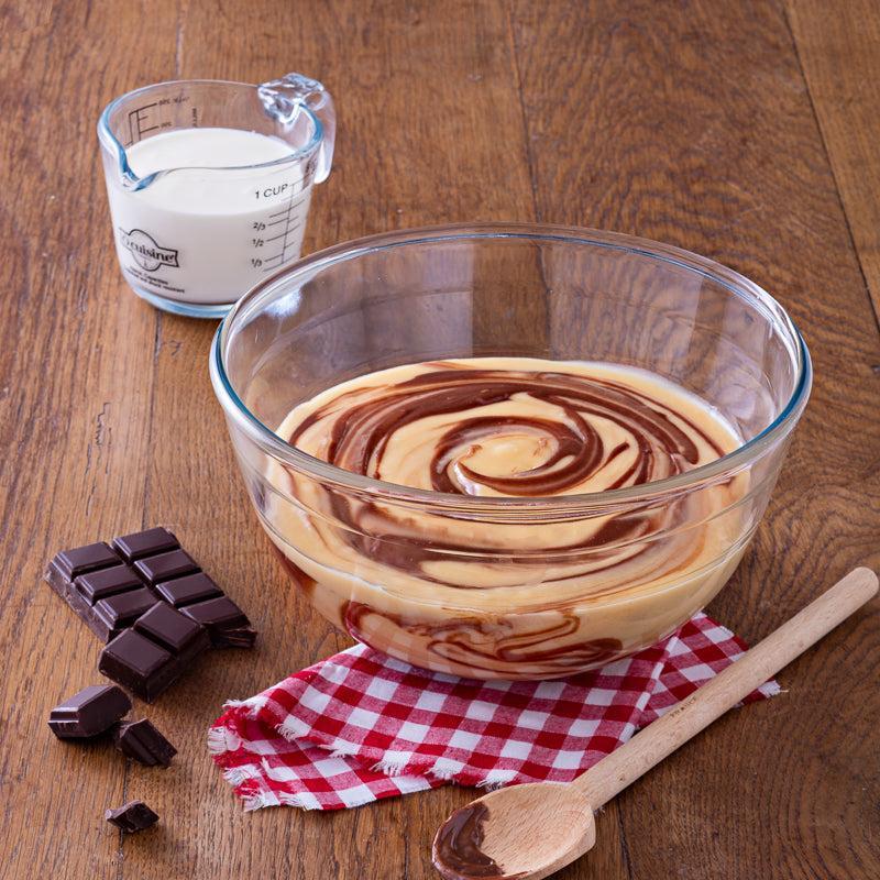 Ã”cuisineÂ® Glass Mixing Bowl Round-MIXING BOWLS