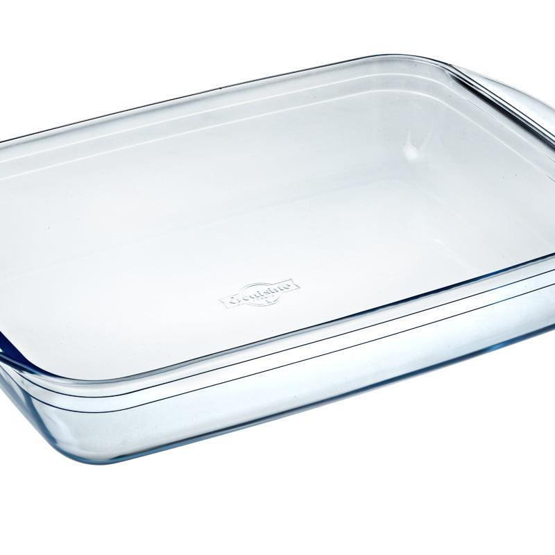 Ã”cuisineÂ® Glass Rectangular Roaster-CASSEROLE DISH