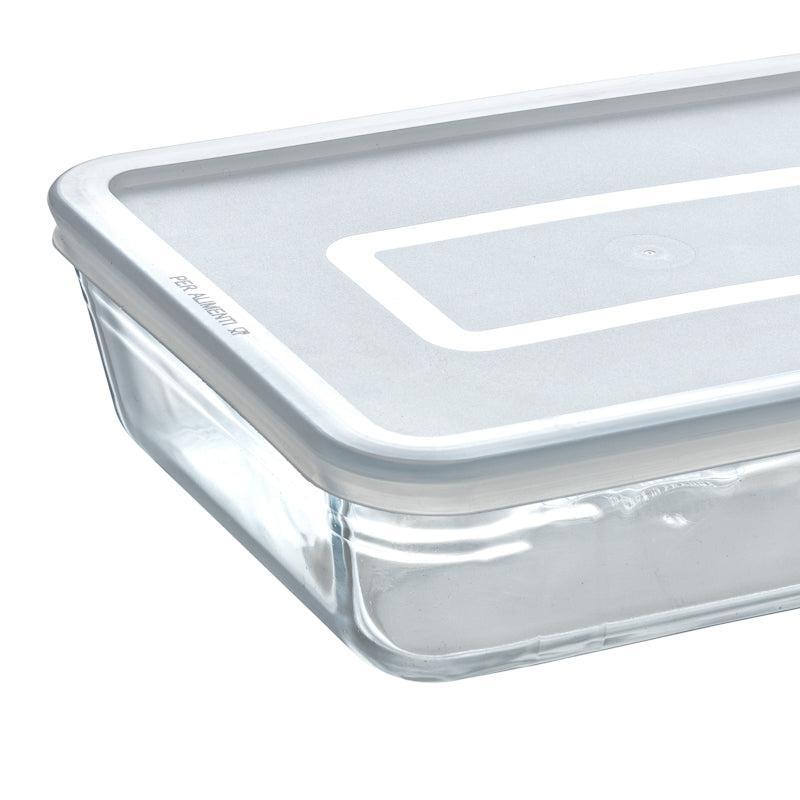Ã”cuisineÂ® Glass Rectangular Roaster with Lid-CASSEROLE DISH