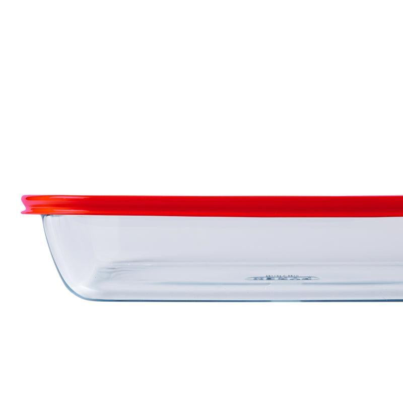 Ã”cuisineÂ® Glass Rectangular Storage with Lid-STORAGE