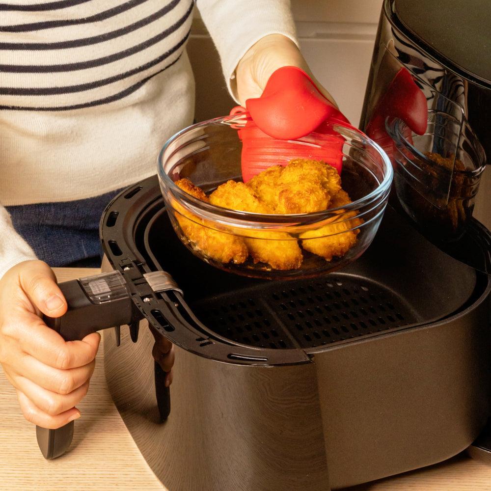 Ã”cuisineÂ® Glass Round Roaster Airfryer-Casseroles