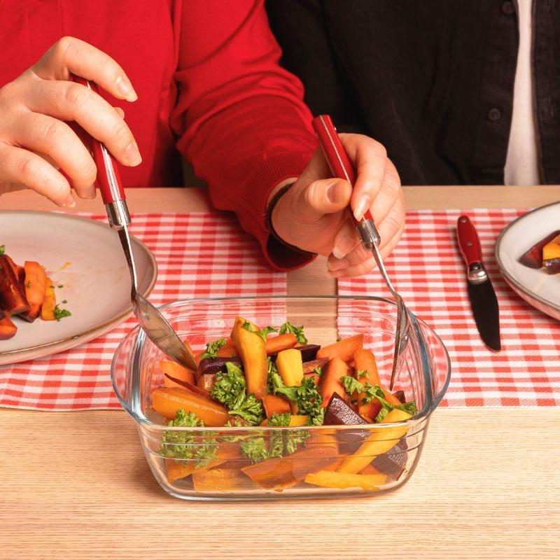 Ã”cuisineÂ® Glass Square Roaster-Casseroles