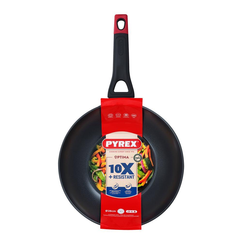 Pyrex Optima Deep Frying Pan-Frying Pan