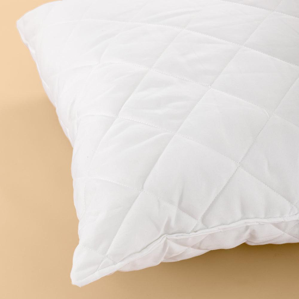 Quilted Hollow Puff Pillow Continental-Pillows