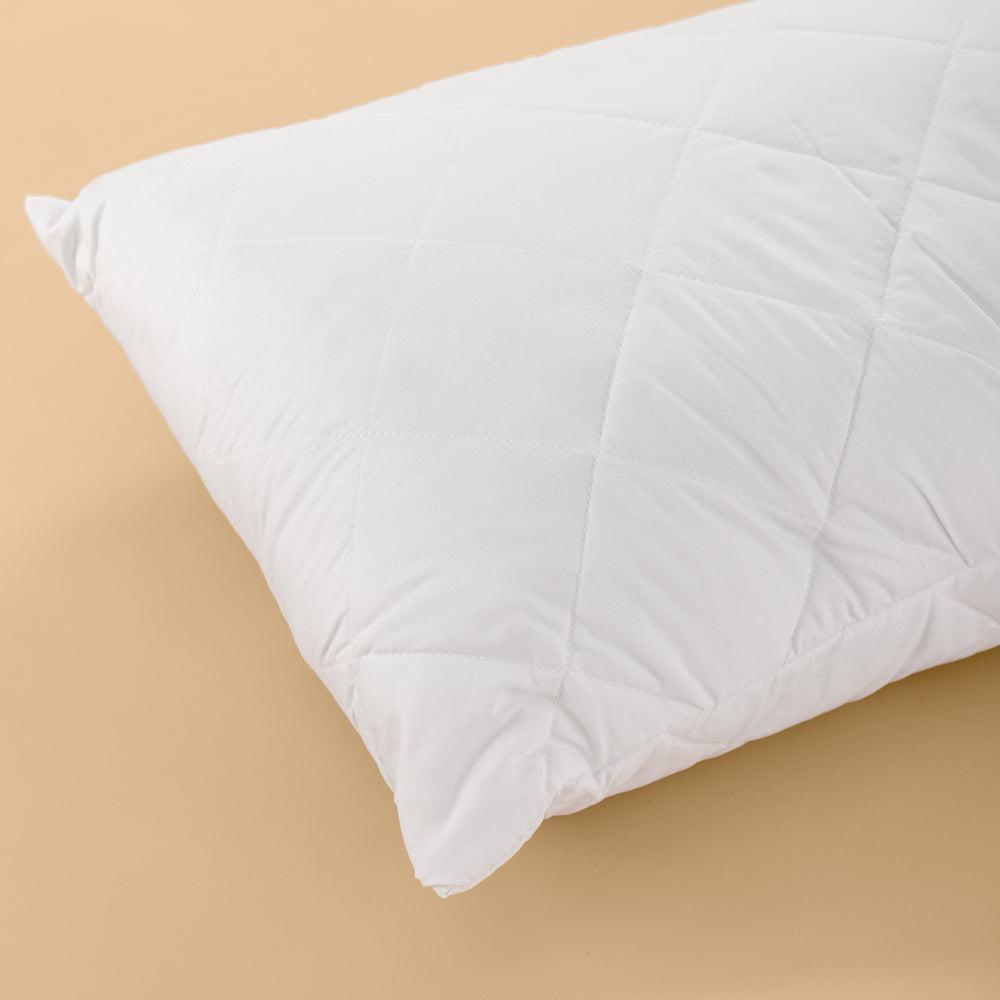 Quilted Hollow Puff Pillow King-Pillows