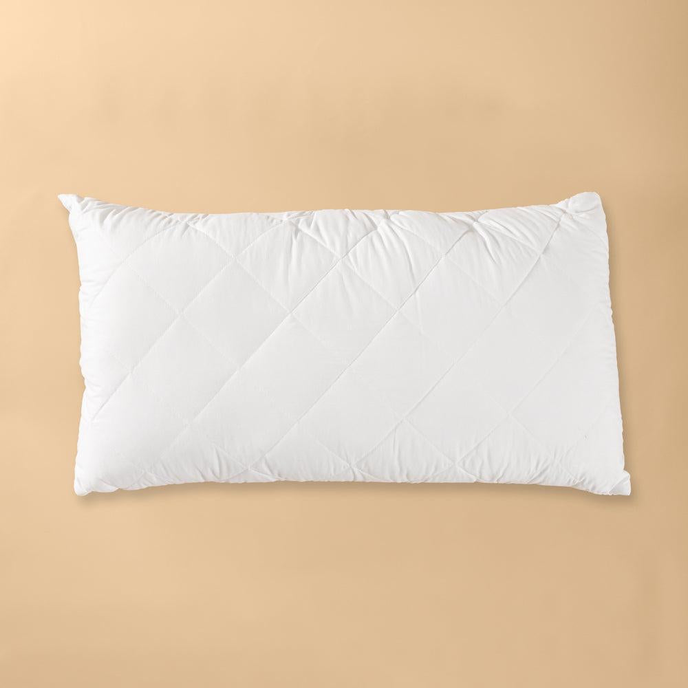 Quilted Hollow Puff Pillow King-Pillows