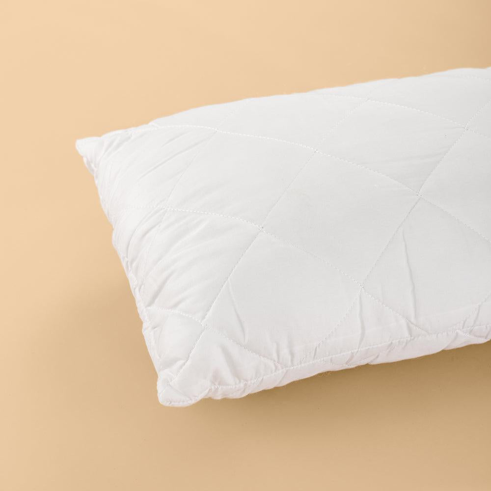 Quilted Hollow Puff Pillow Standard-Pillows