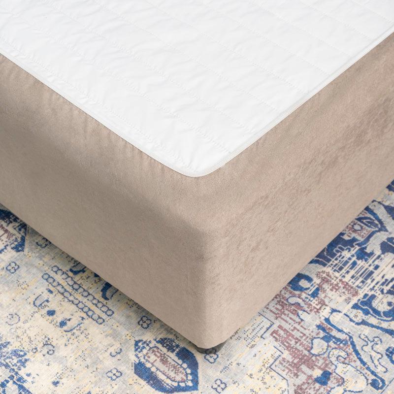 Snugfit Faux Suede Bed Base Wrap - Rock