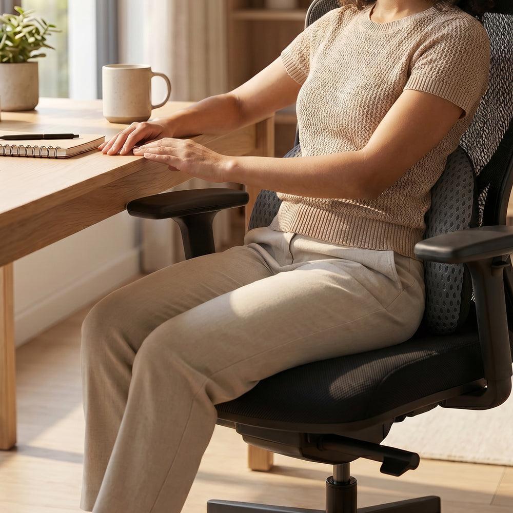 Snugfit Lumbar Essential Support Pillow Grey-Pillows