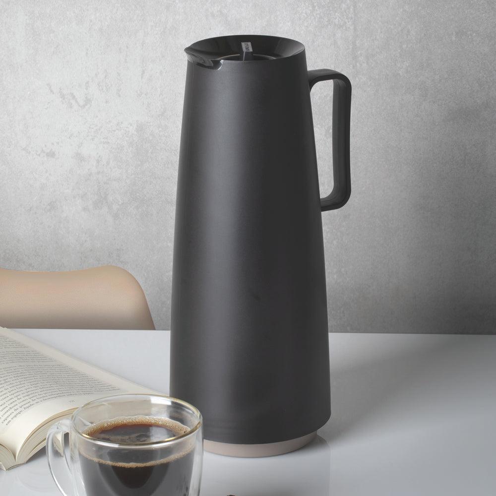 Tramontina Exata Glass Lined Thermal Flask Black-Flask