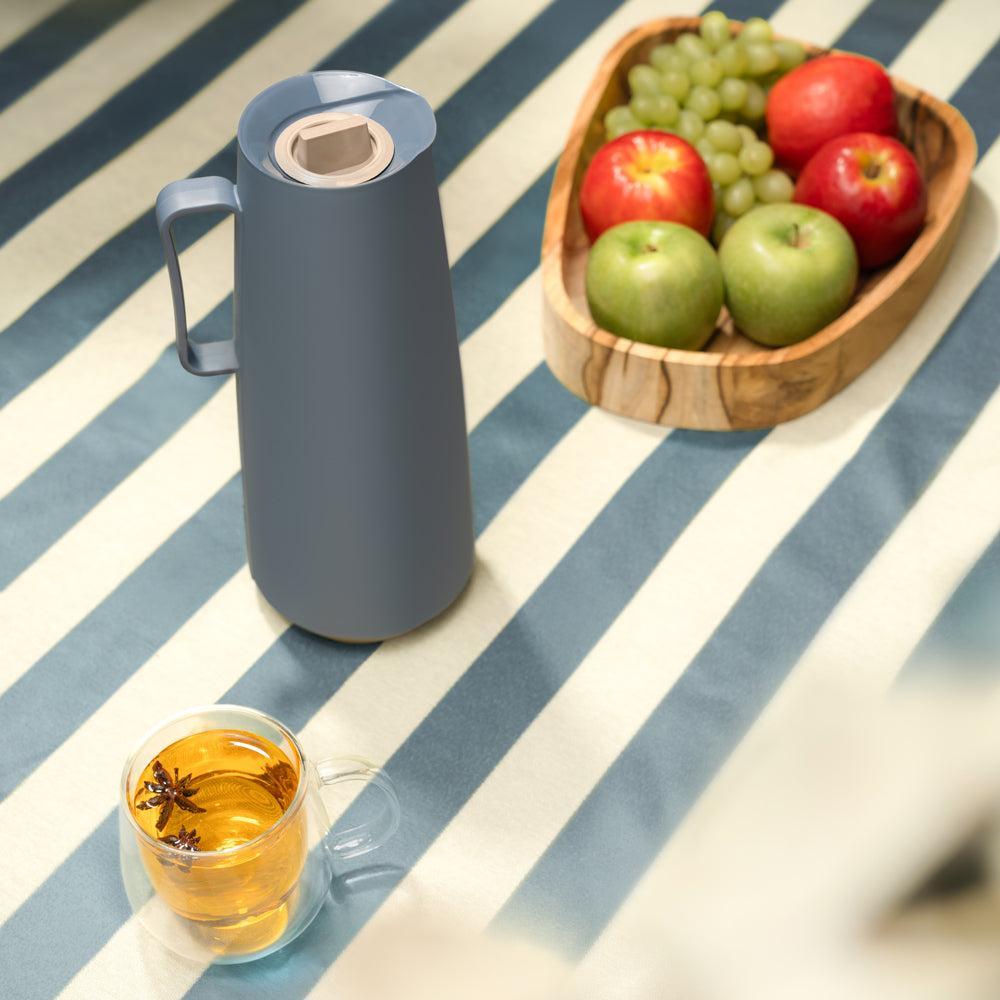 Tramontina Exata Glass Lined Thermal Flask Blue-Flask