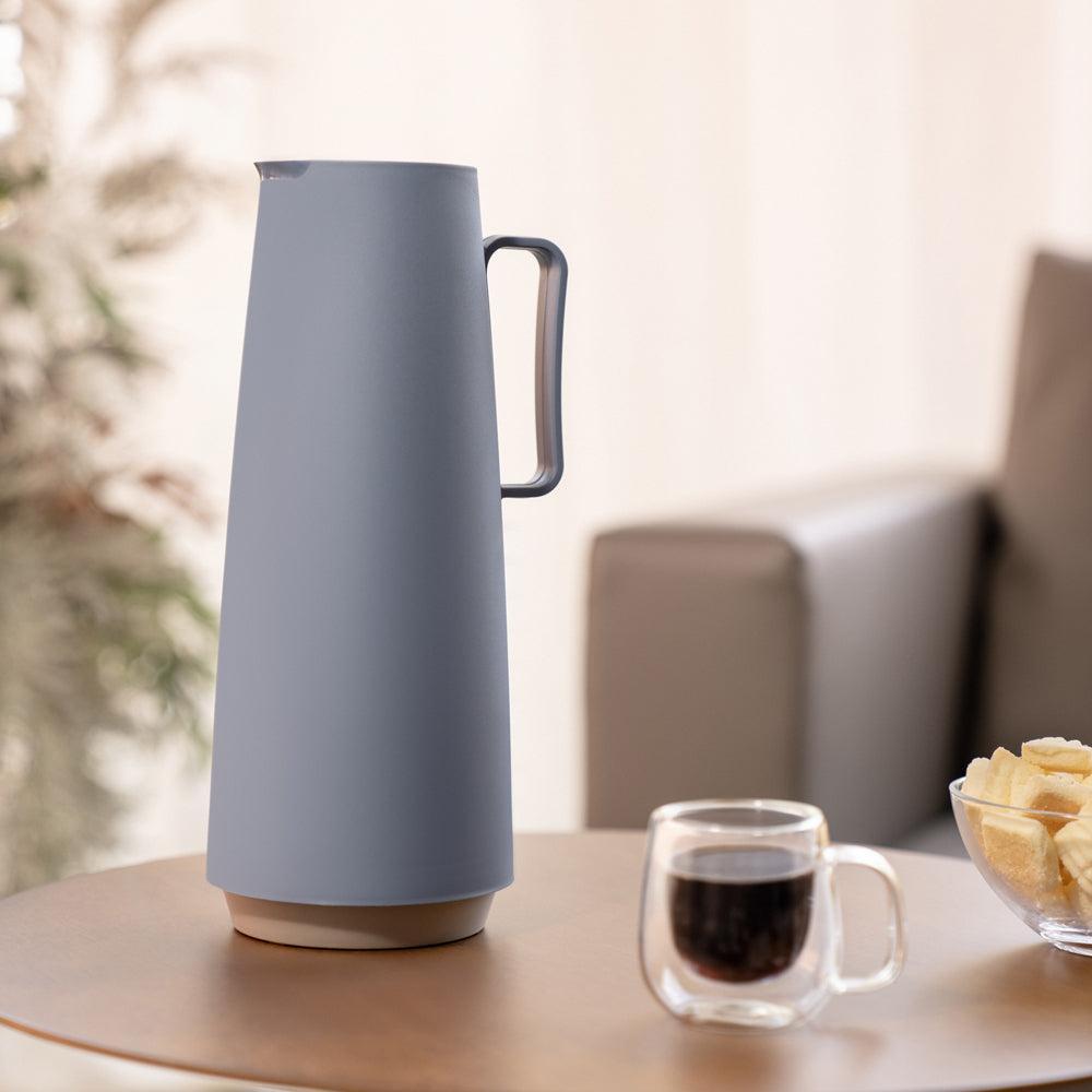 Tramontina Exata Glass Lined Thermal Flask Blue-Flask
