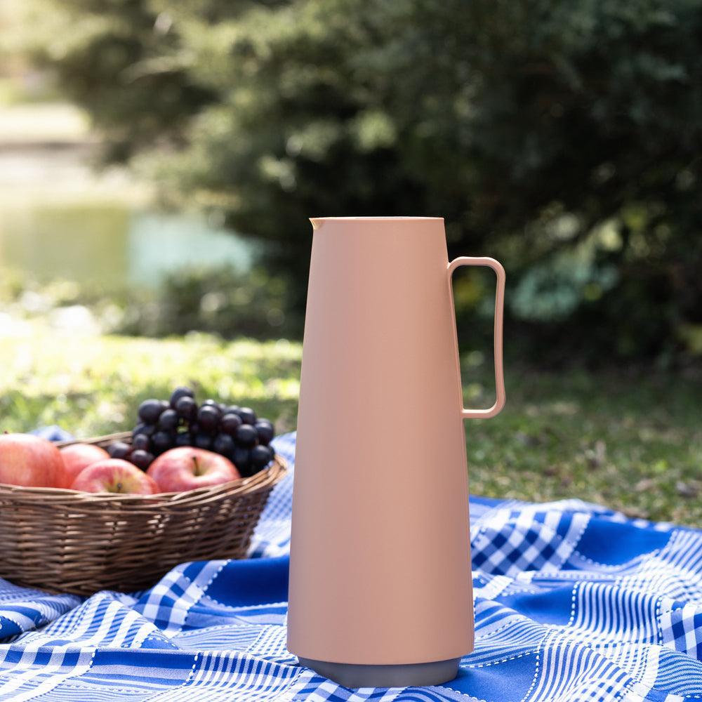 Tramontina Exata Glass Lined Thermal Flask Mocha-Flask