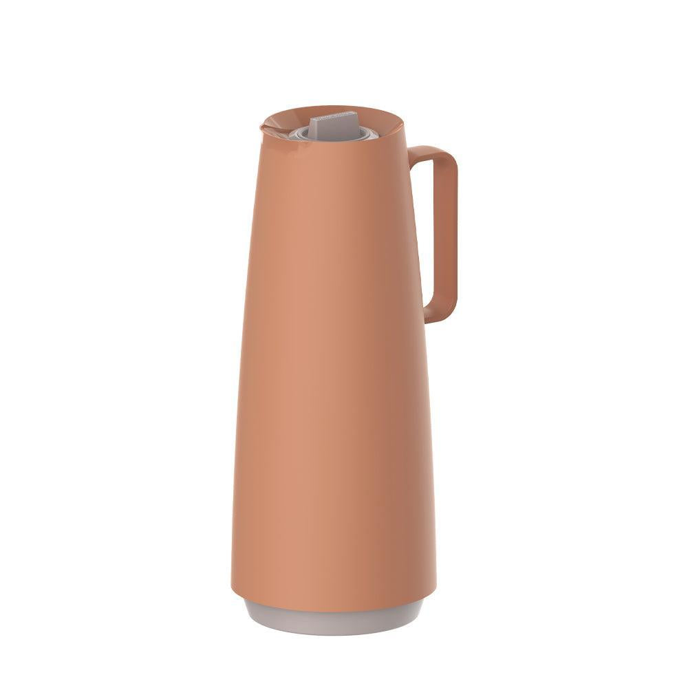 Tramontina Exata Glass Lined Thermal Flask Mocha-Flask