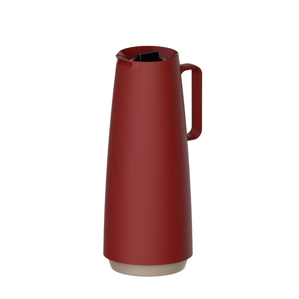 Tramontina Exata Glass Lined Thermal Flask Red-Flask