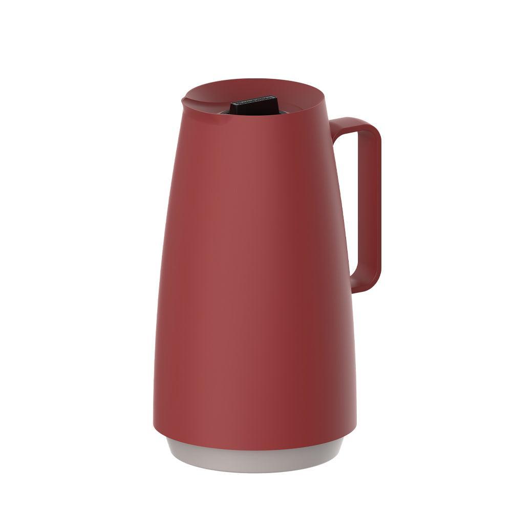 Tramontina Exata Glass Lined Thermal Flask Red-Flask