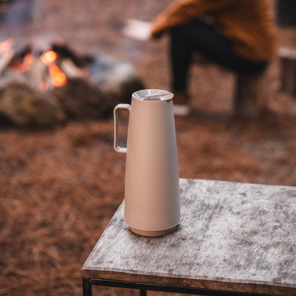 Tramontina Exata Glass Lined Thermal Flask Stone-Flask